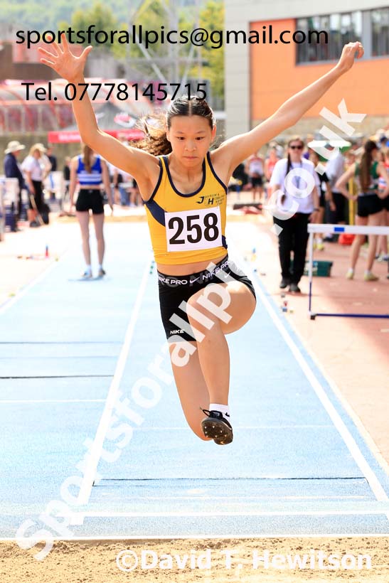 Long Jump, 2024 Gateshead Tartan Games.  Photo: David T. Hewitson/Sports for All Pics